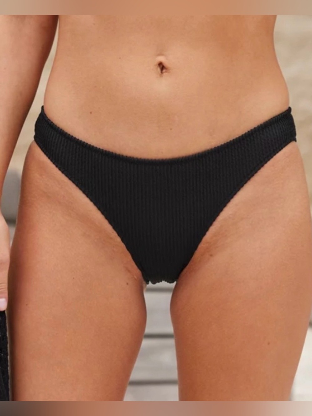 Aerie Crinkle Full Coverage Bikini Bottoms